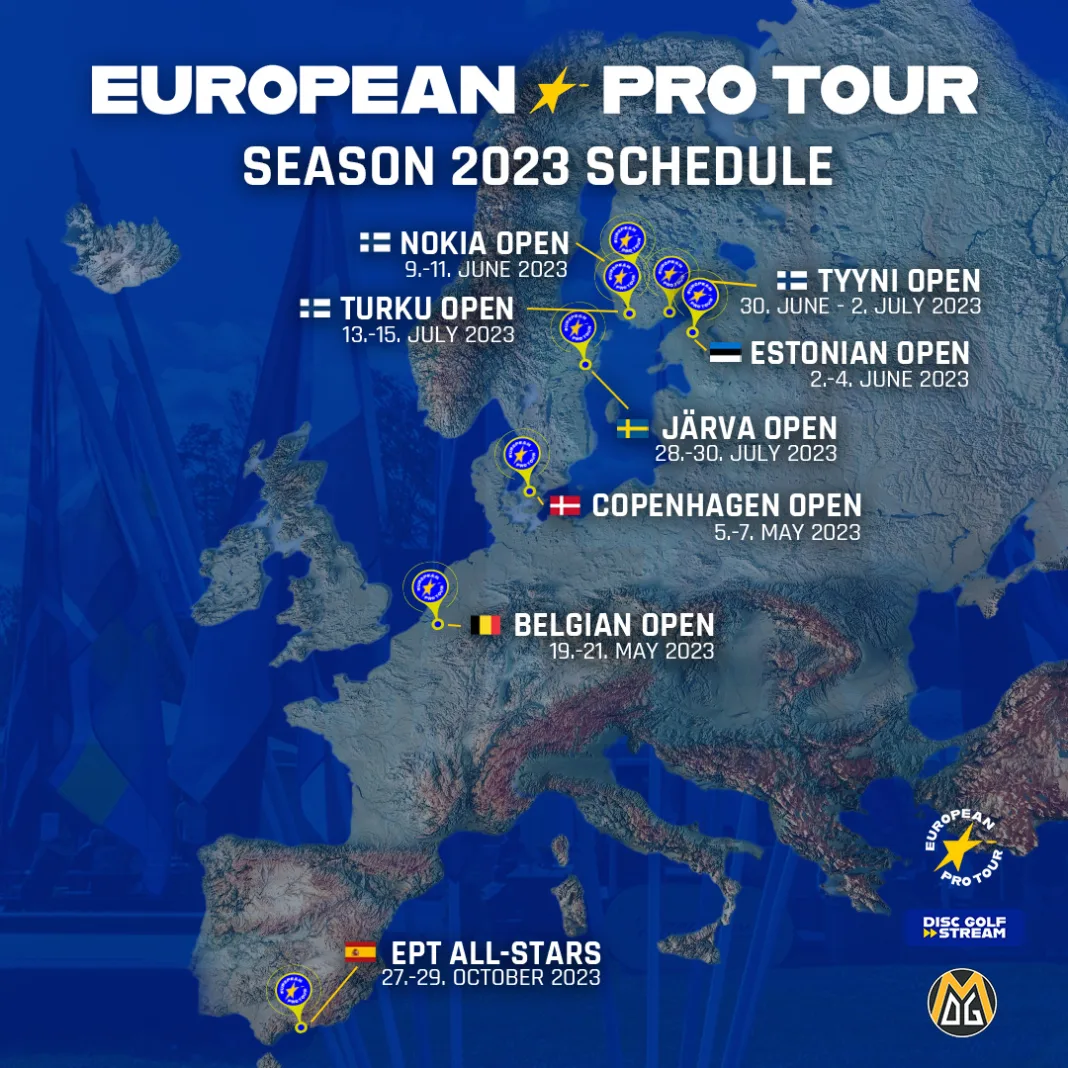 European-Pro-Tour-2023-aikataulu