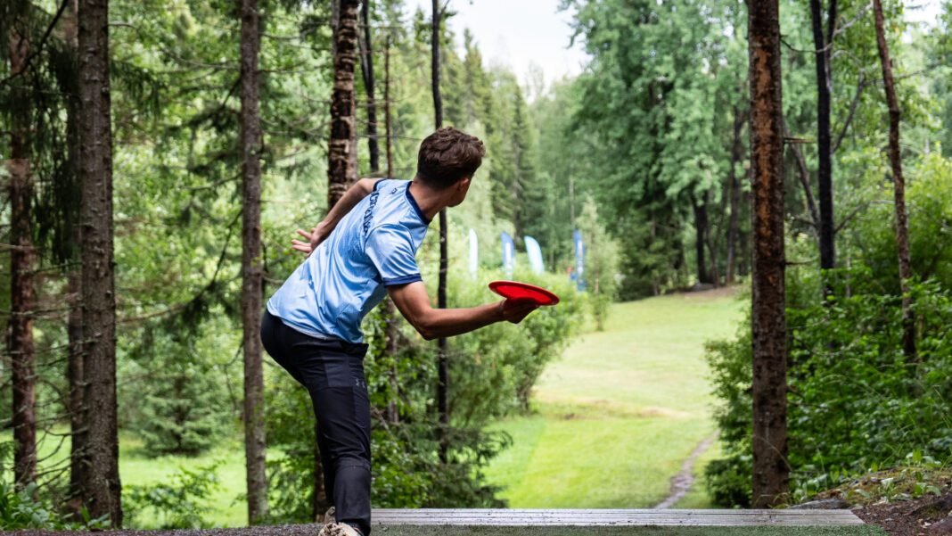 Niklas Anttila Tampereen frisbeegolfkeskus
