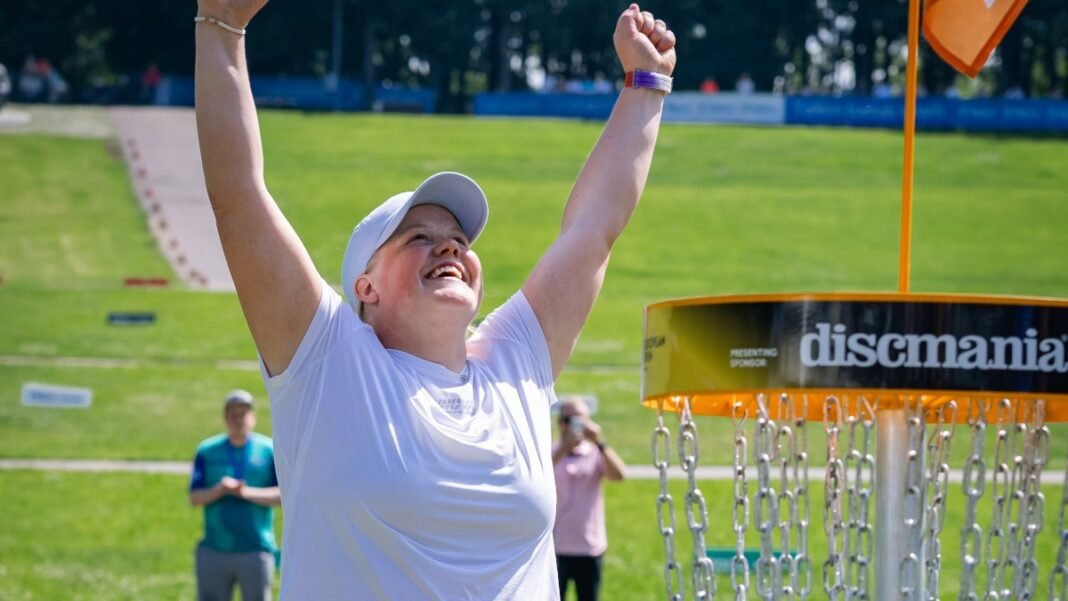 Artikkelikuva-1-frisbeegolfmedia (87) Eveliina Salonen European open Champion 2026